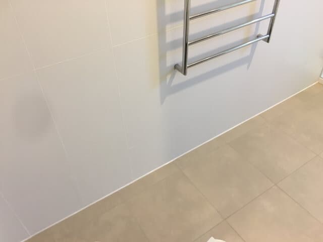 after silicone replacement bathroom waterproof